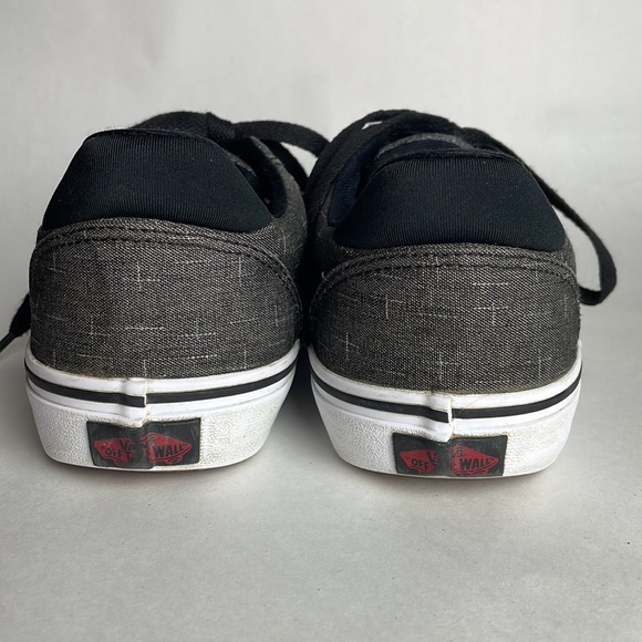VANS•DARK GRAY CANVAS•MENS 8 / WOMENS 9.5 - Picture 4 of 6